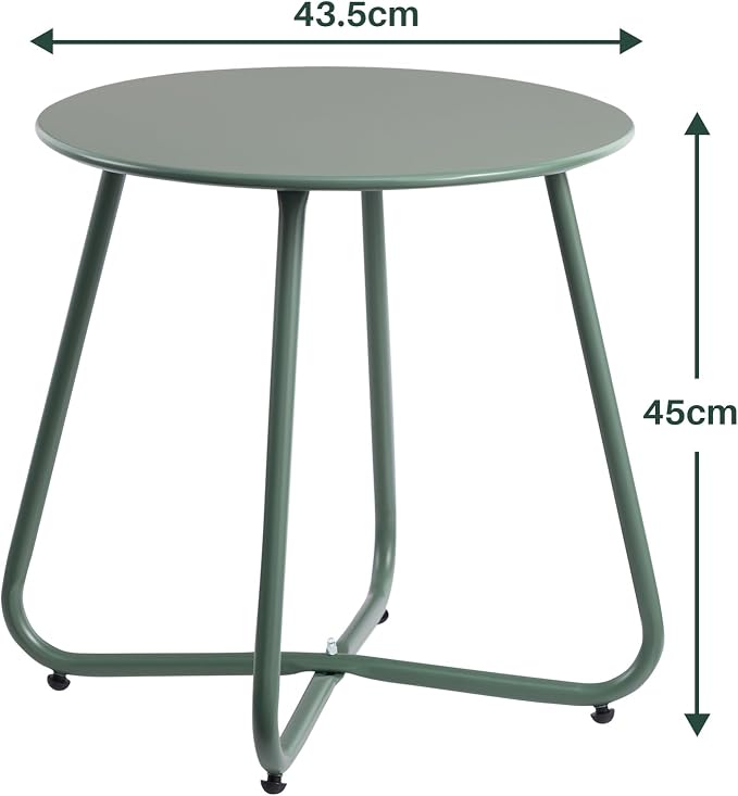 Colourfull Steel Side Table