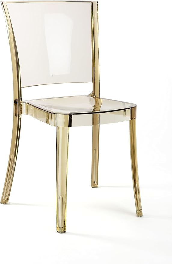 Lucienne Transparent Dining Chair Set of 4