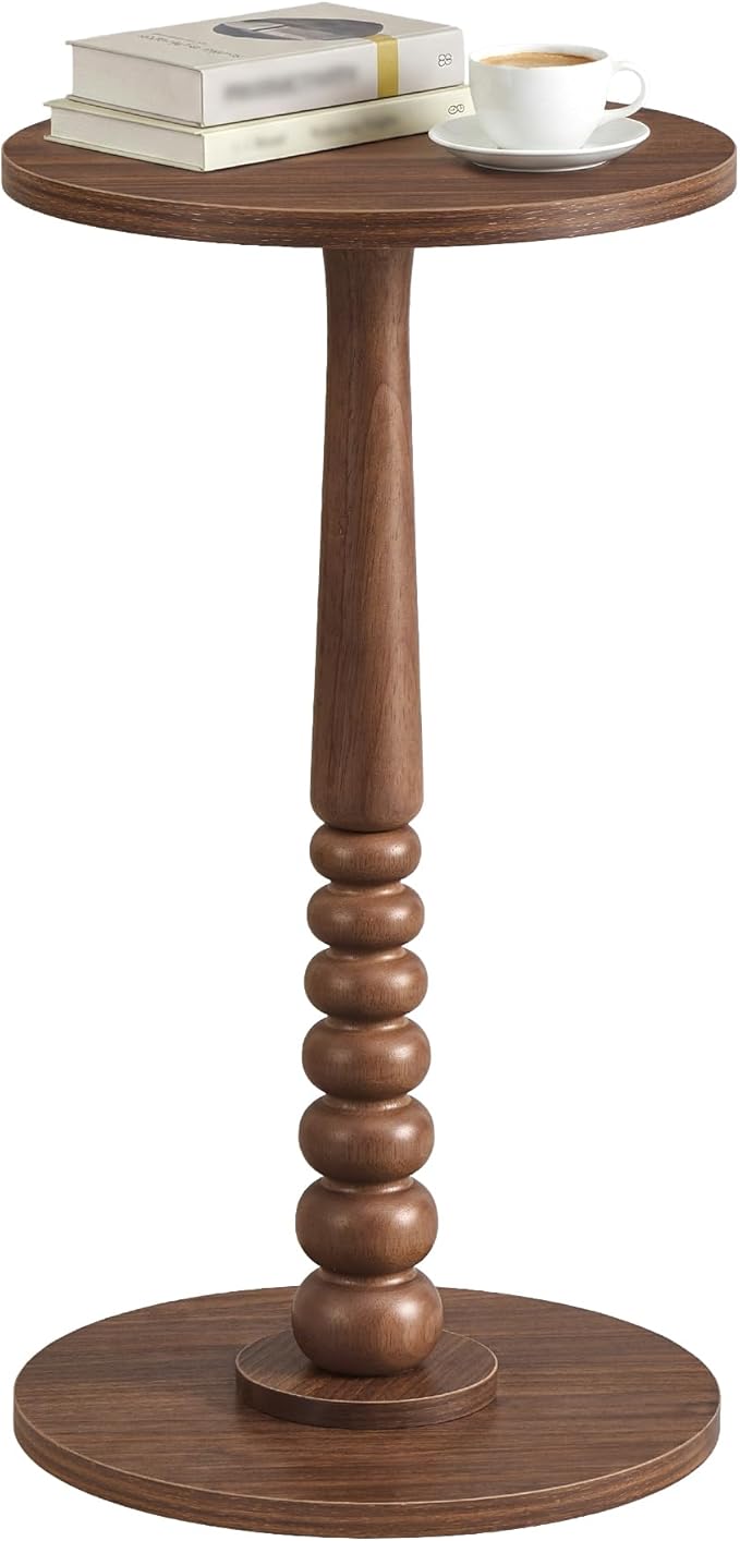 Decorative Round Wooden Side Table