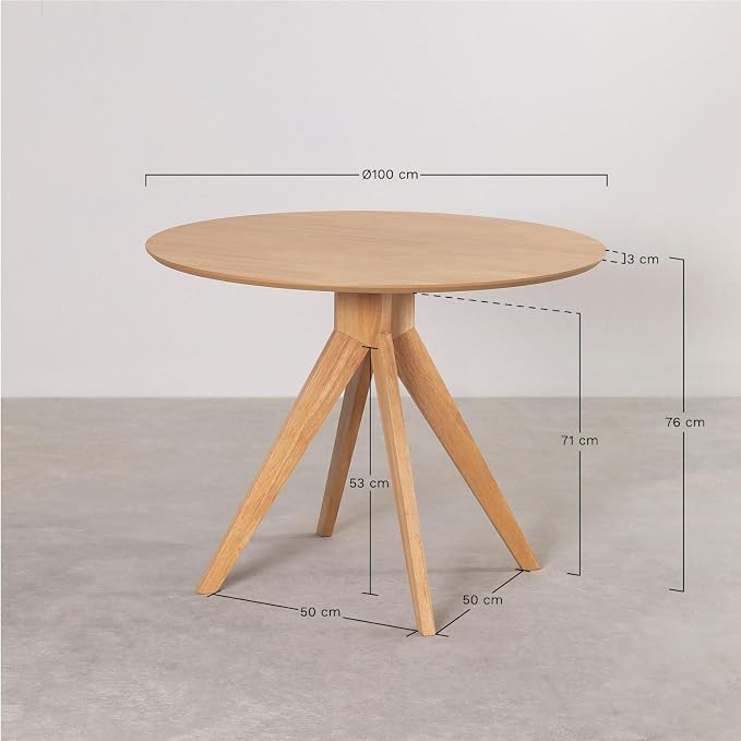 SKLUM Sekiz Round Dining Table