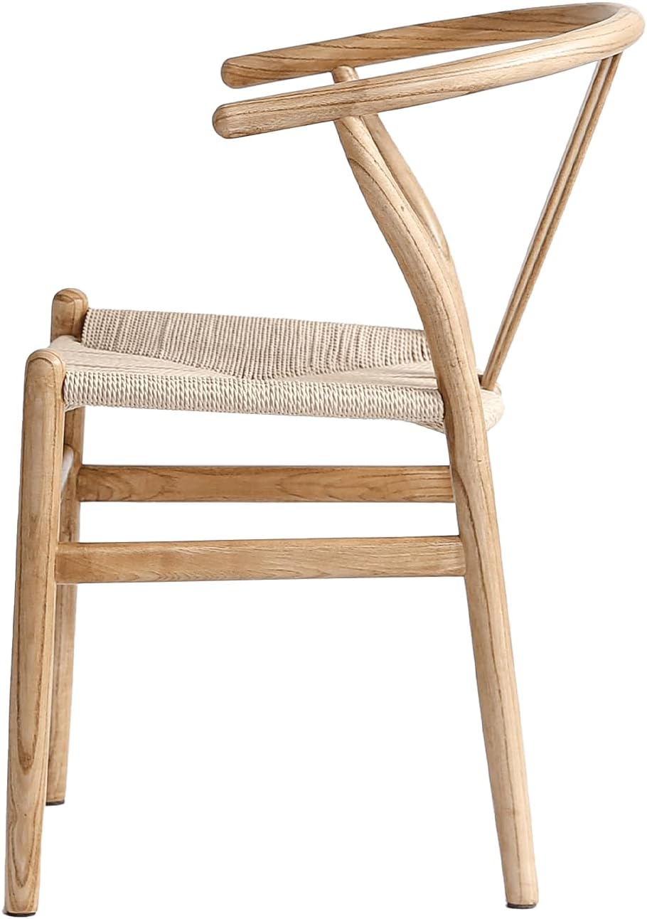 Scandinavian Paper Cord Dining Chair