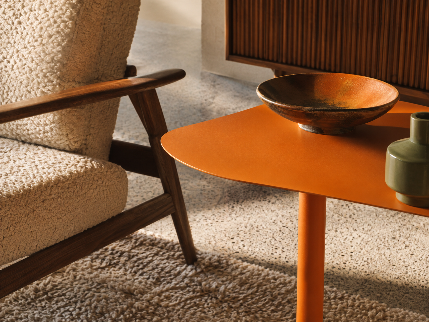 Nastätten Metal Side Table