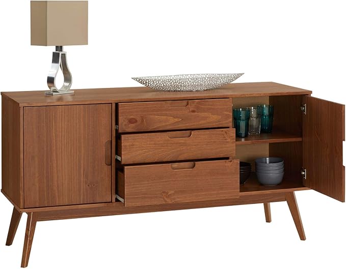 Tivoli Scandinavian Sideboard — Chestnut Brown