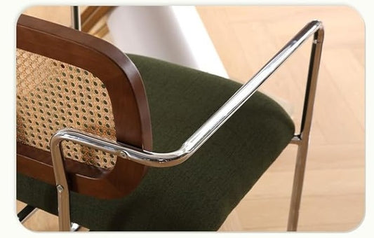 Upholstered Mid-Century Dining Chair - Set of 2
