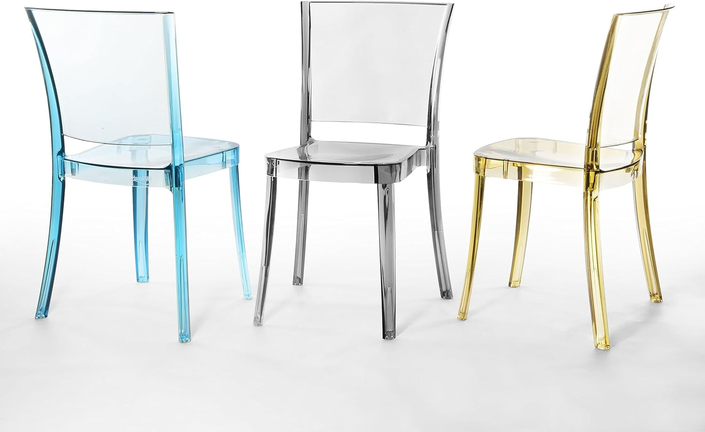 Lucienne Transparent Dining Chair Set of 4