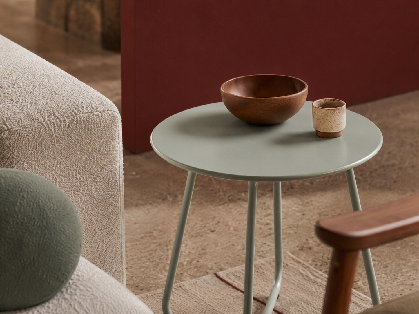 Colourfull Steel Side Table