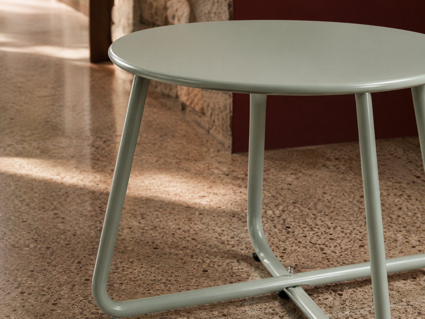 Colourfull Steel Side Table